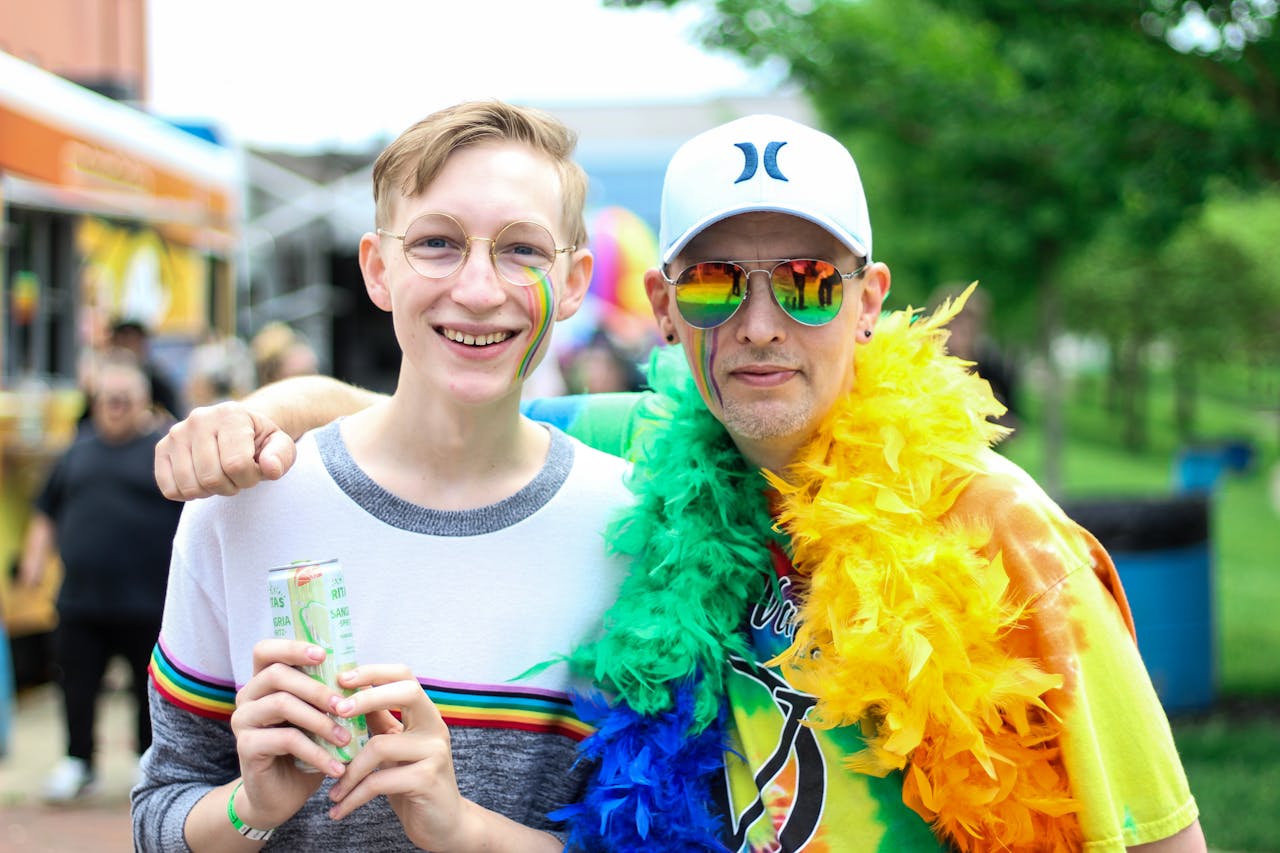 couple at pride