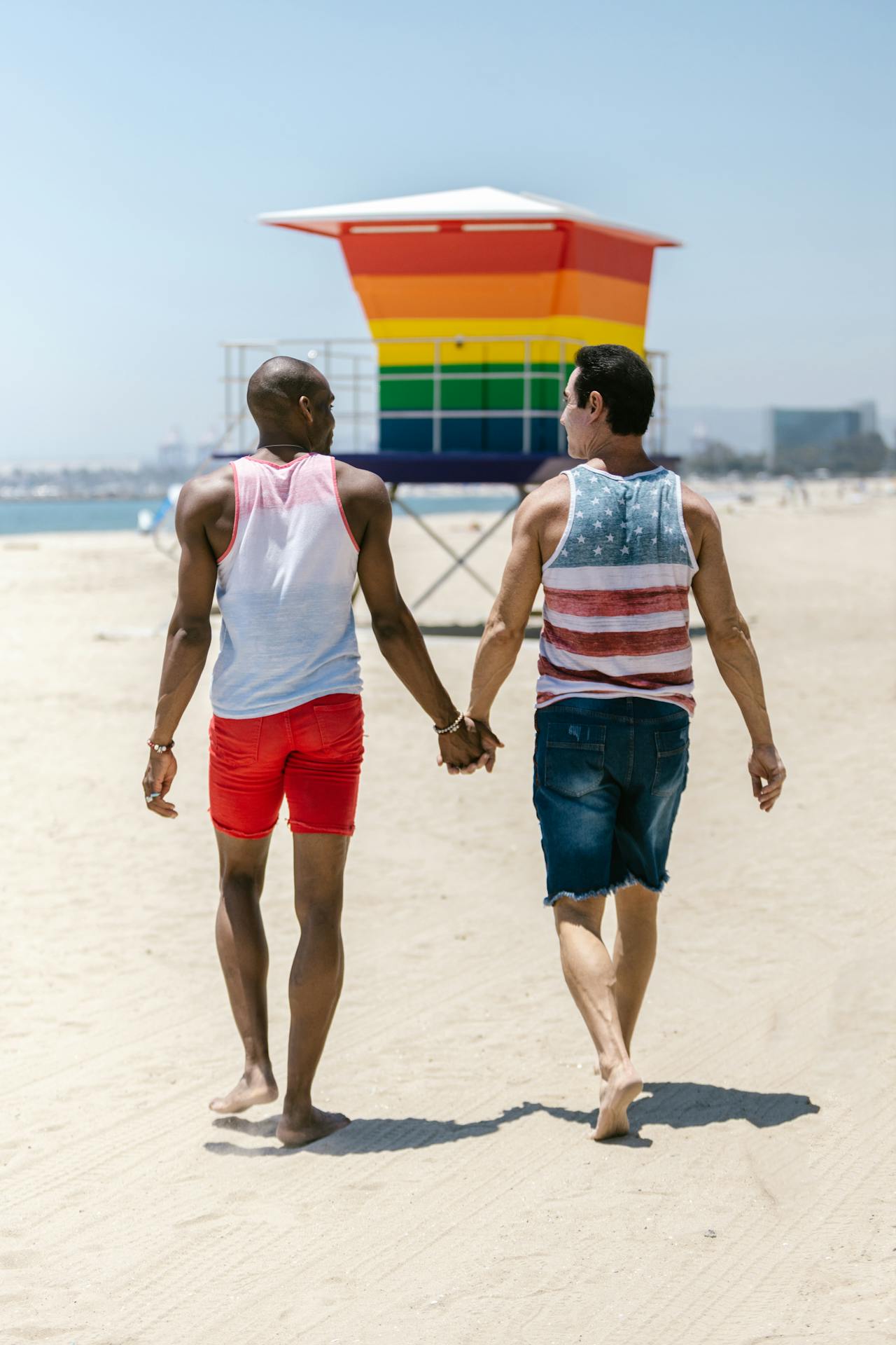 couple on beach